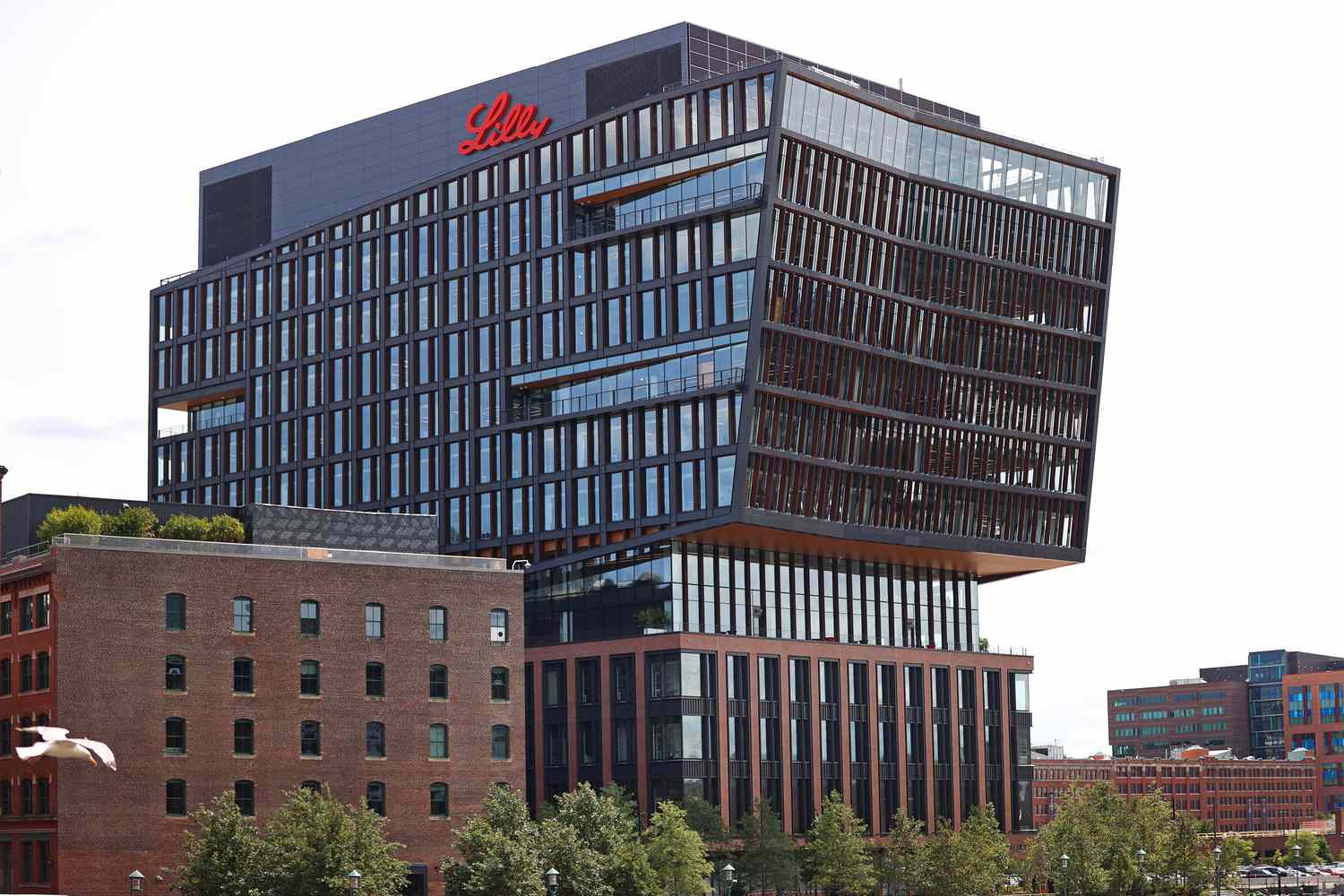 Eli Lilly building in Boston