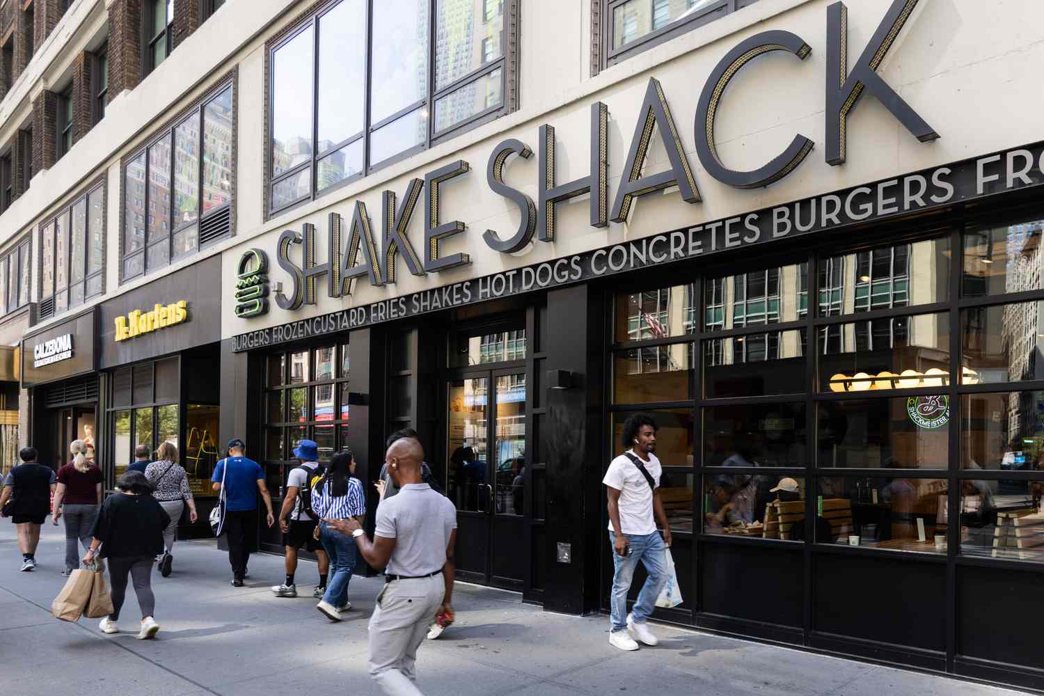 A Shake Shack restaurant in New York, US, on Tuesday, July 30, 2024