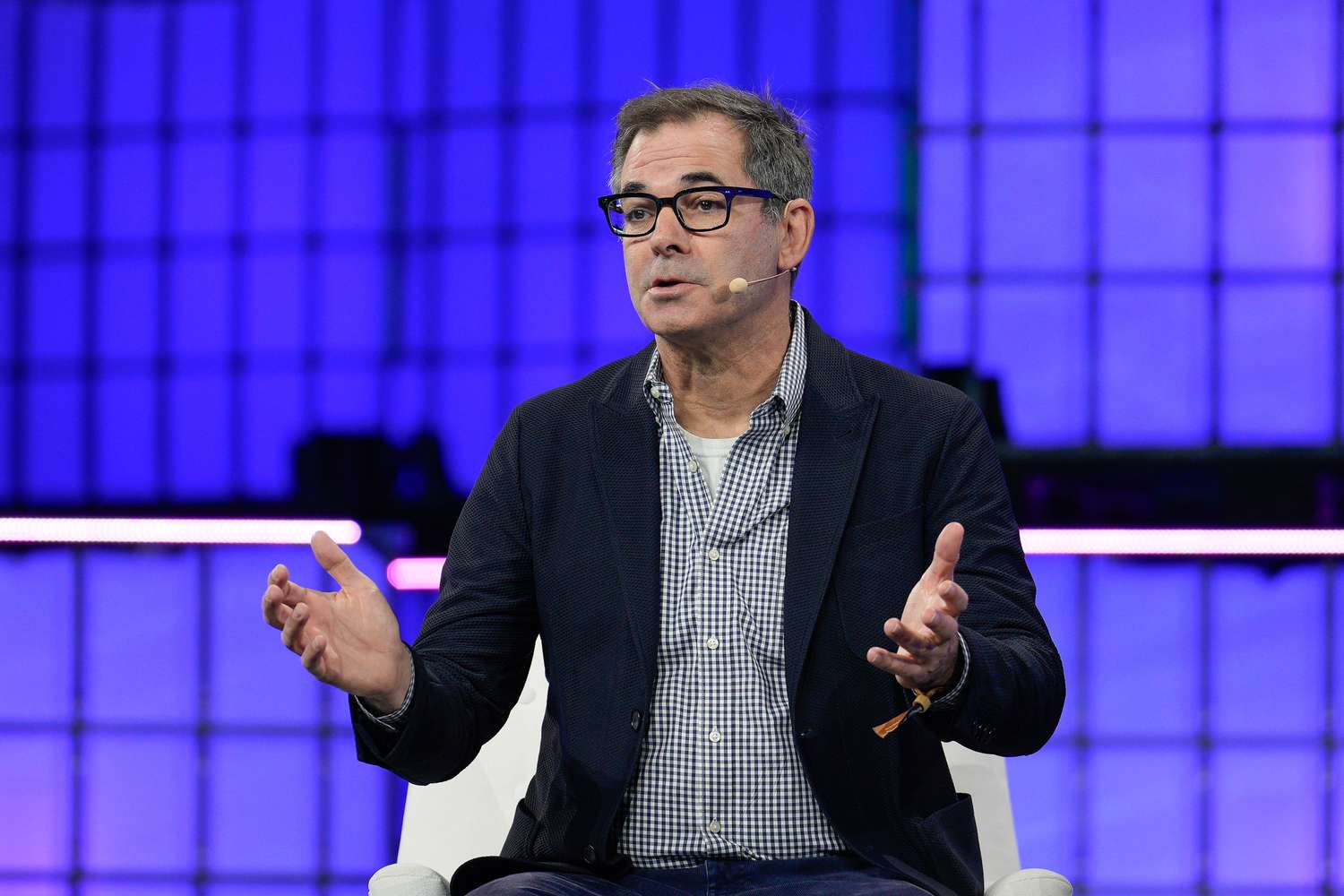 CoreWeave CEO Michael Intrator at Web Summit 2024.