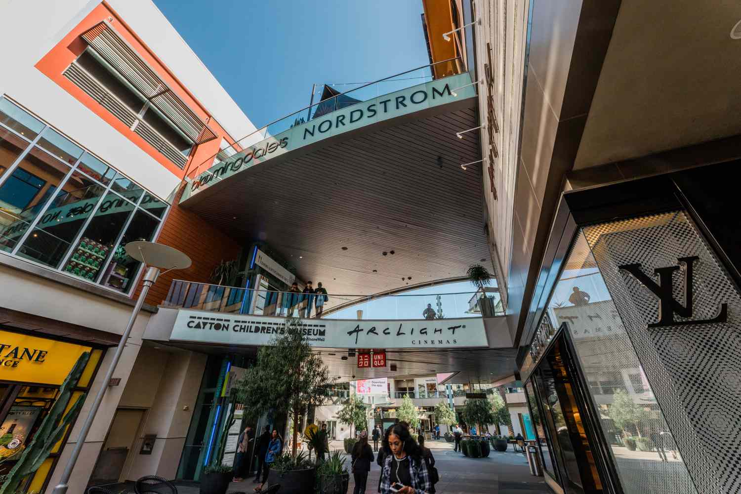 Shopping at Santa Monica Place