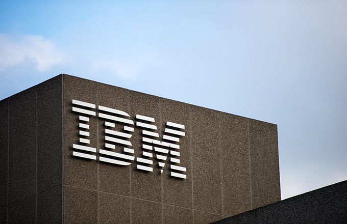IBM sign
