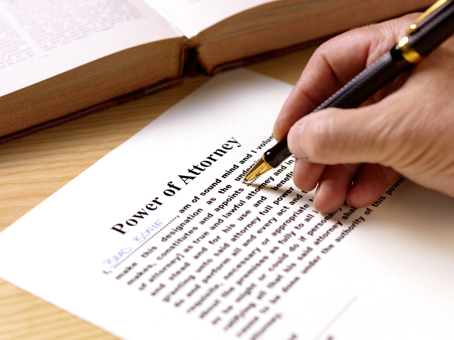 power of attorney