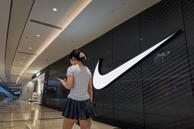 A Nike retail store in Chongqing, China. 