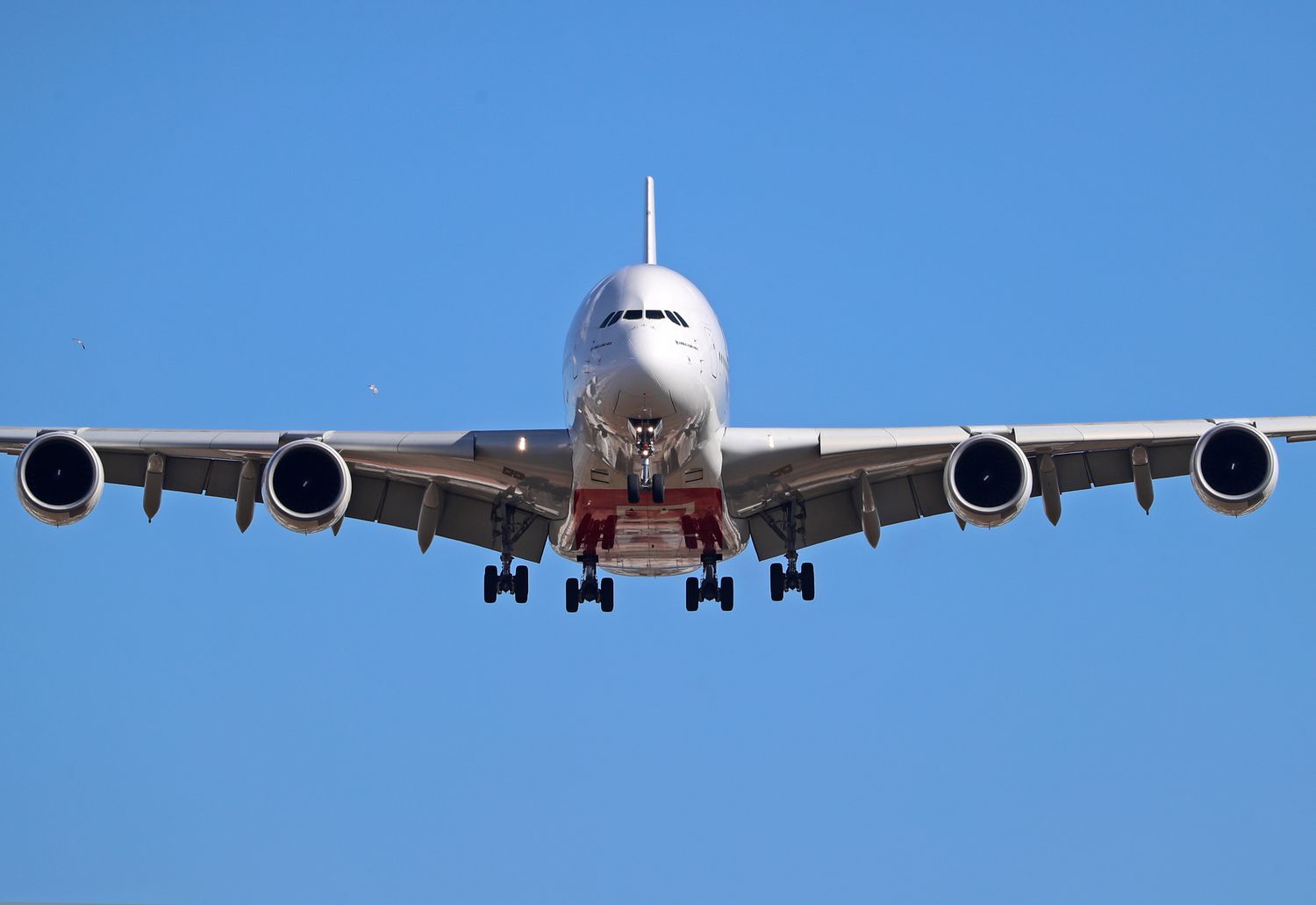 Plane flying