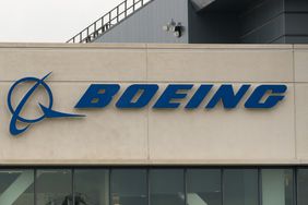 Boeing sign