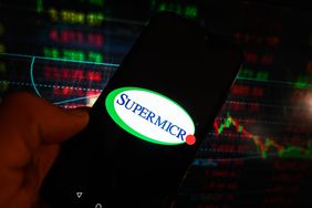 SuperMicro Logo on Phone 