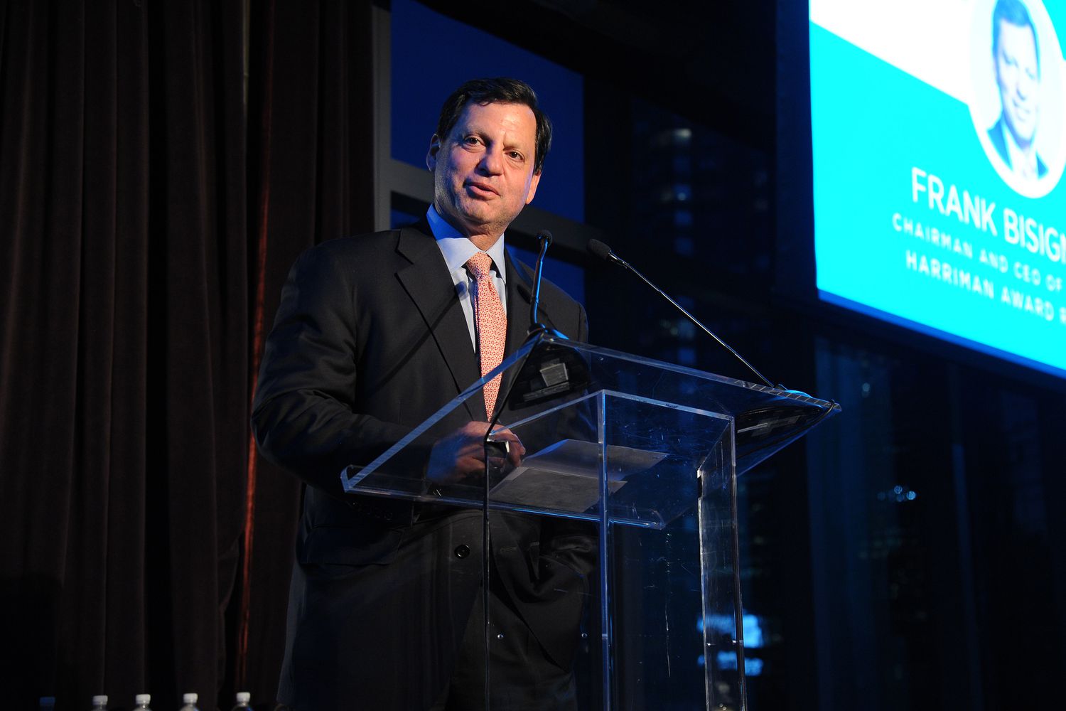 Frank Bisignano speaks at BCNY Annual Awards Dinner at Mandarin Oriental on May 20, 2019 in New York City.