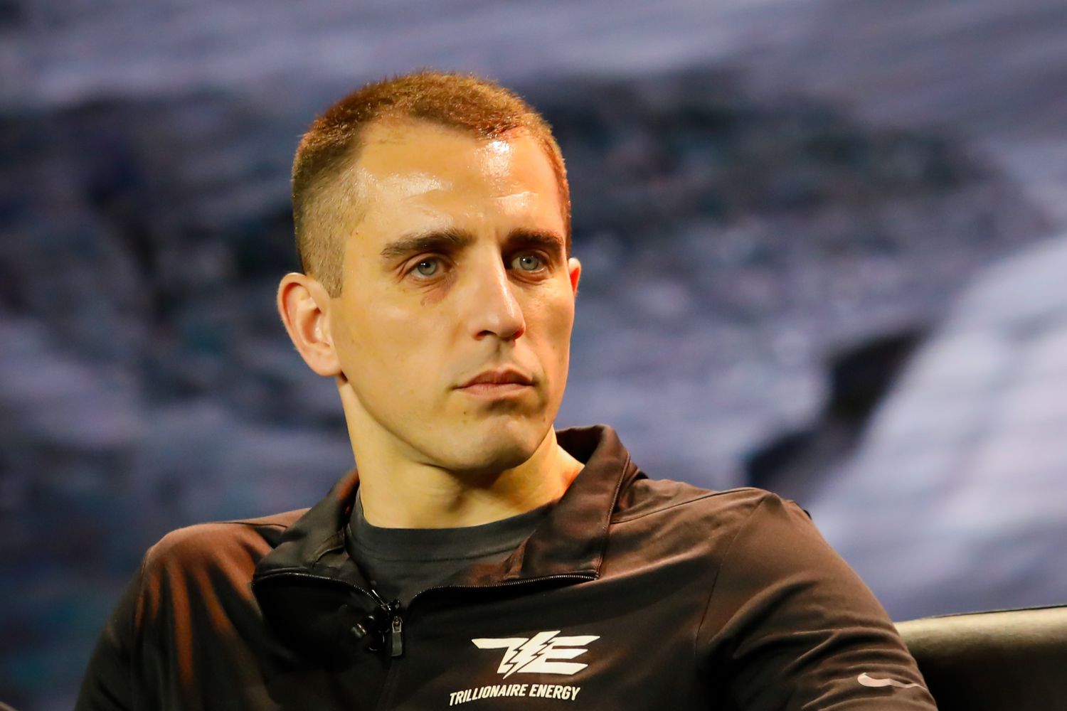 Anthony Pompliano, investor of Pomp Investments, listens during the Bitcoin 2022 conference in Miami, Florida, U.S., on Wednesday, April 6, 2022. 
