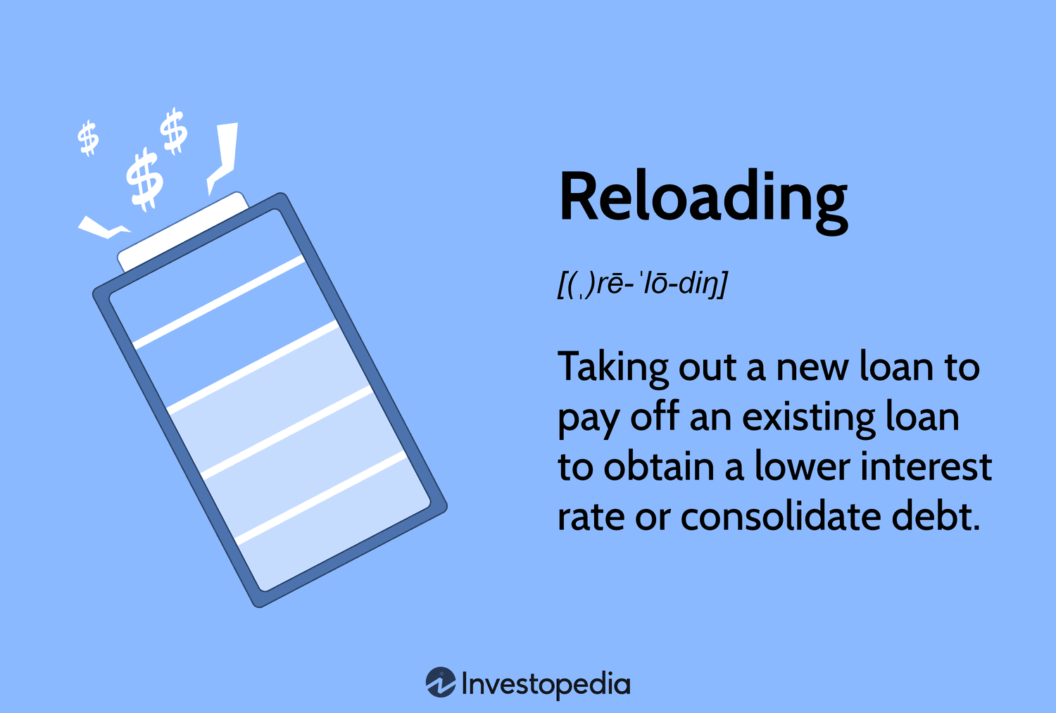 Reloading illustration