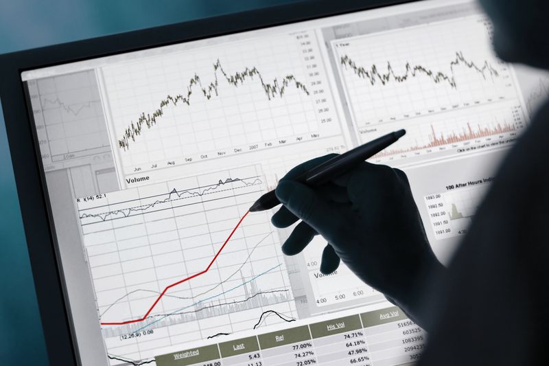 Image of stock chart