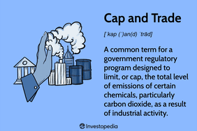 Cap and Trade: A common term for a government regulatory program designed to limit, or cap, the total level of emissions of certain chemicals, particularly carbon dioxide, as a result of industrial activity.