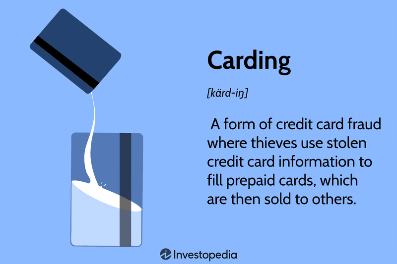 What Is Carding? How It Works, Prevention Methods, and Examples