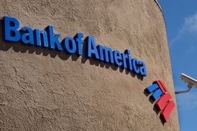 A Bank of America bank building in Santa Fe, New Mexico