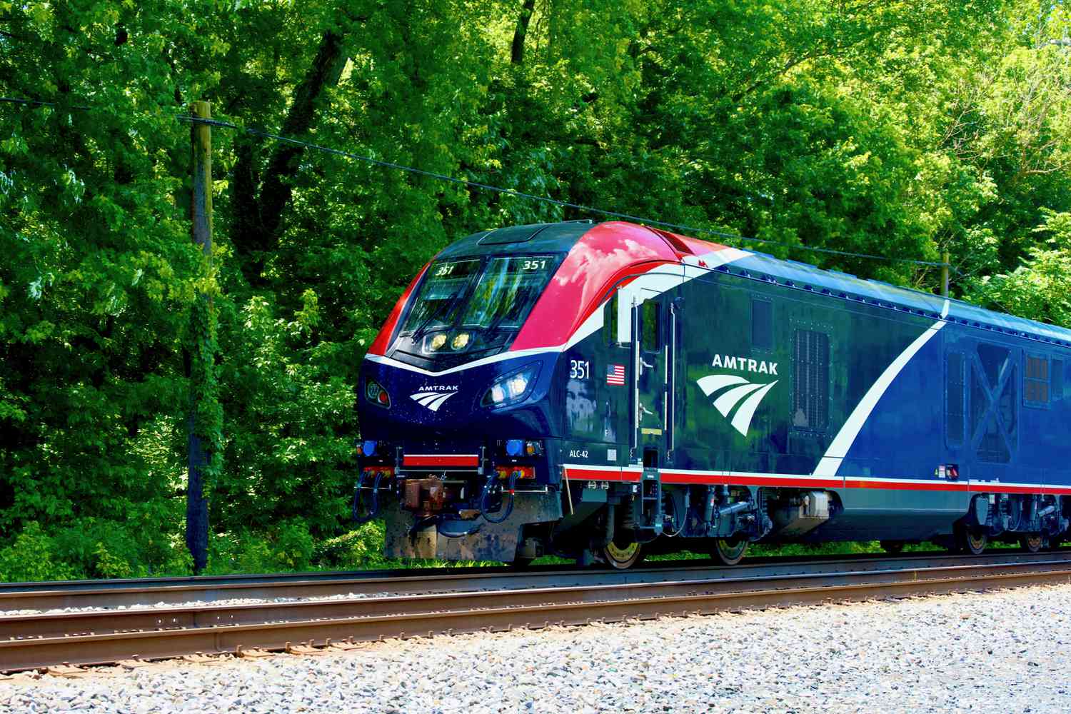 Amtrak train