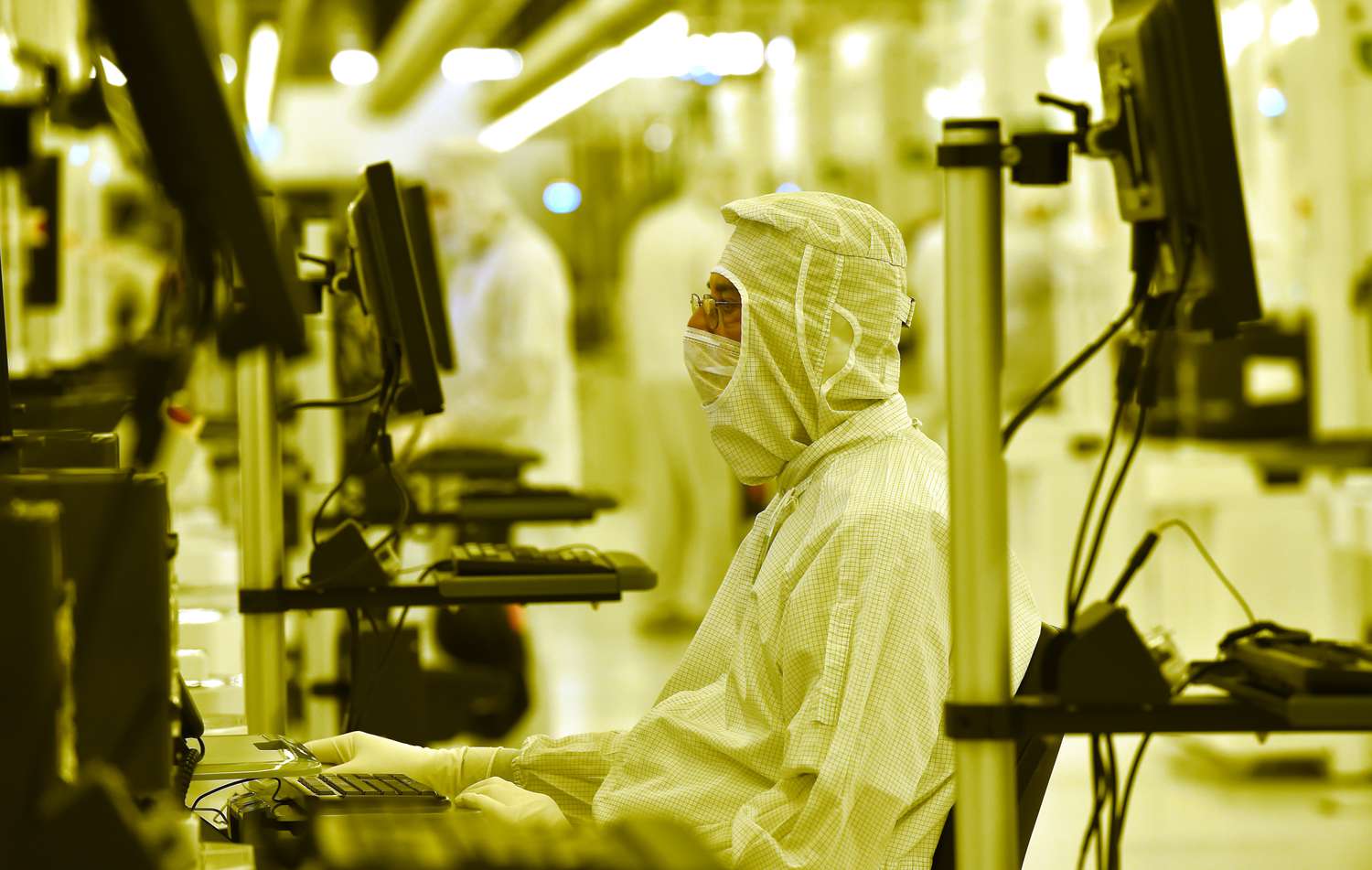 Fábrica de semiconductores.