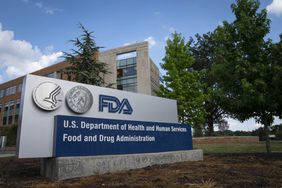 A sign in front of the Food and Drug Administration office is seen in front of the agency's headquarters.