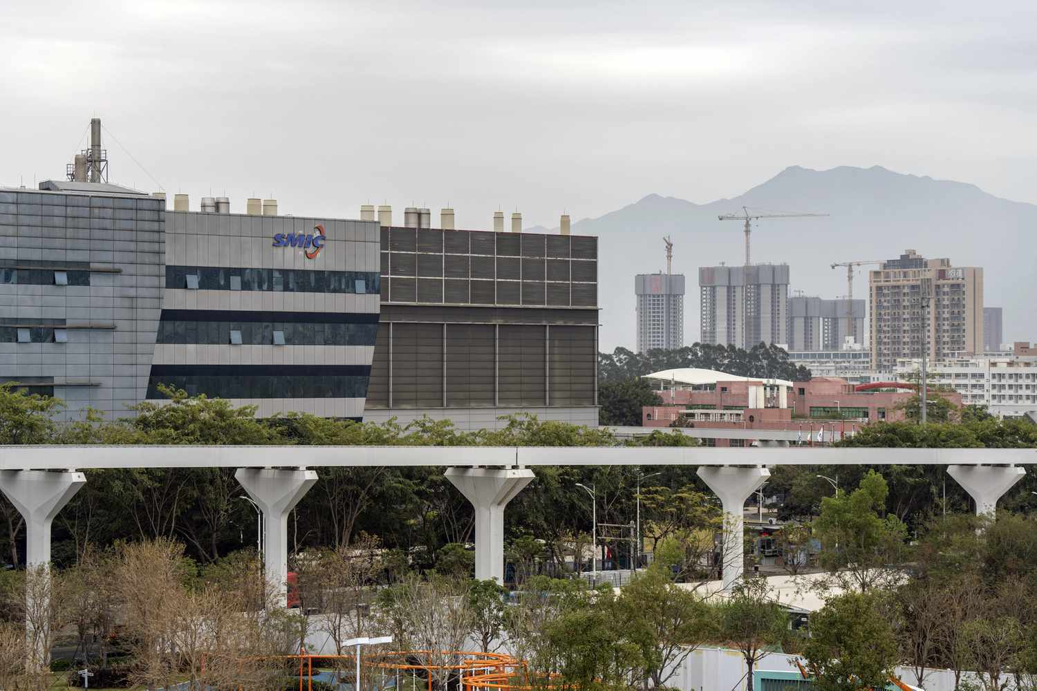 SMIC plant in Shenzhen, China. 