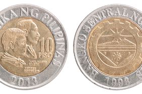 Philippine peso coin