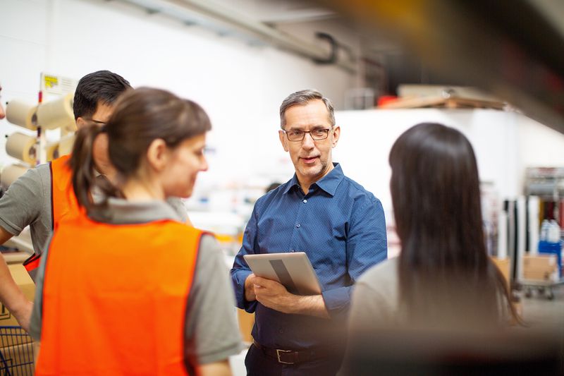 Warehouse Team Meeting