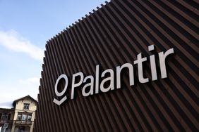 Palantir Technologies signage.