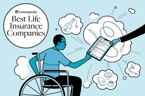 person in wheelchair applies for no medical exam life insurance using tablet