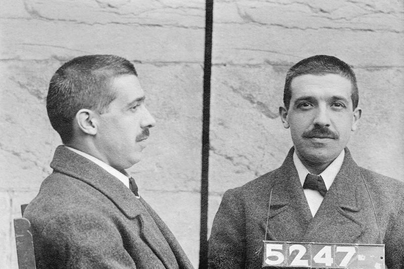 Charles Ponzi Mug Shots