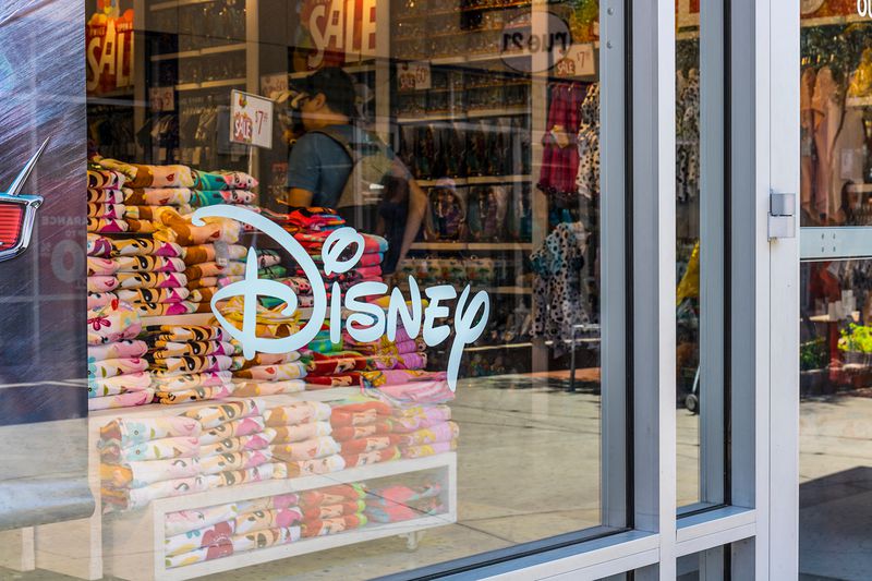 Disney Store Retail Mall location.