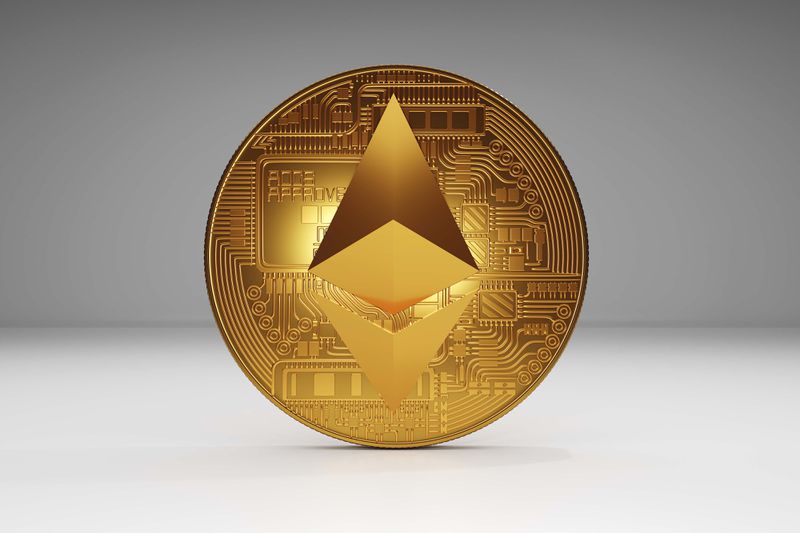  gold Ethereum coin