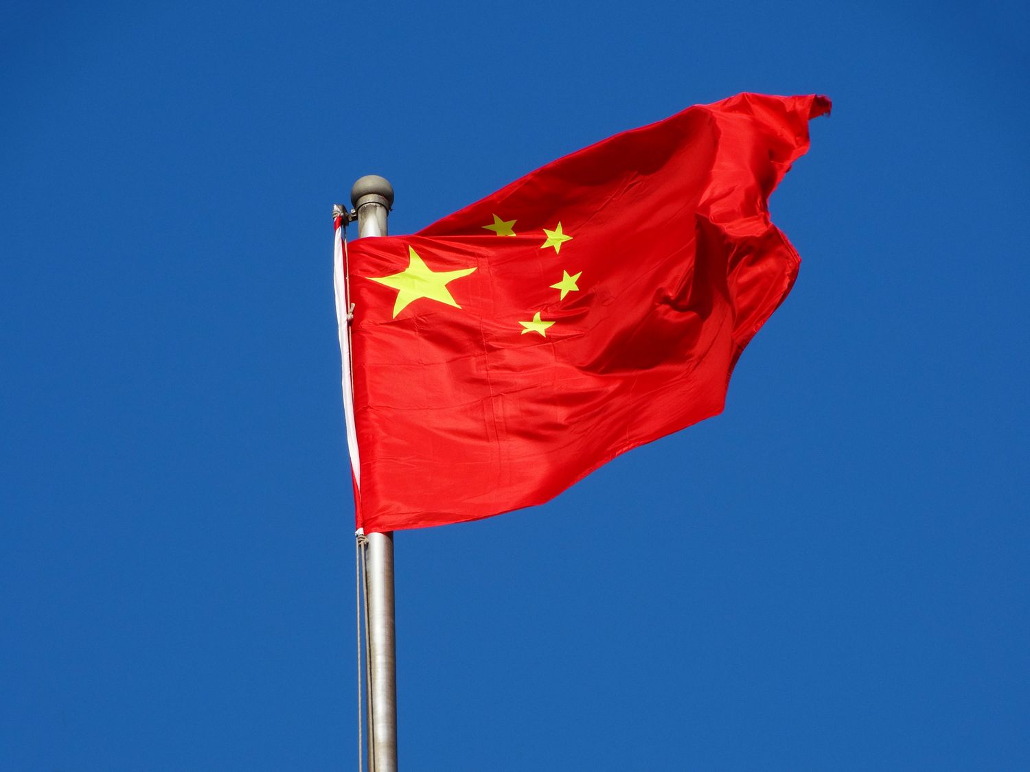 The five-star Red flag, the national flag of the People's Republic of China