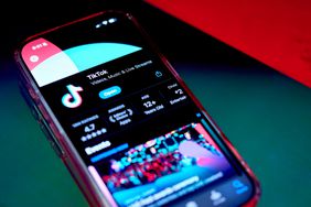 TikTok app page