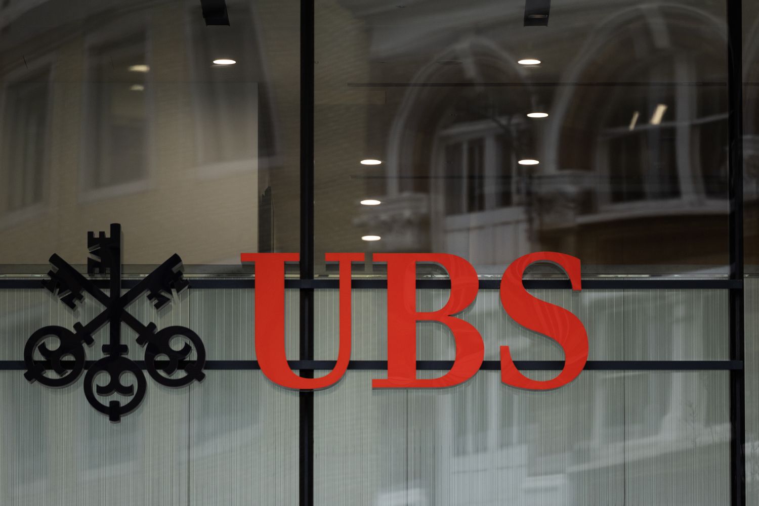 UBS Bank Window