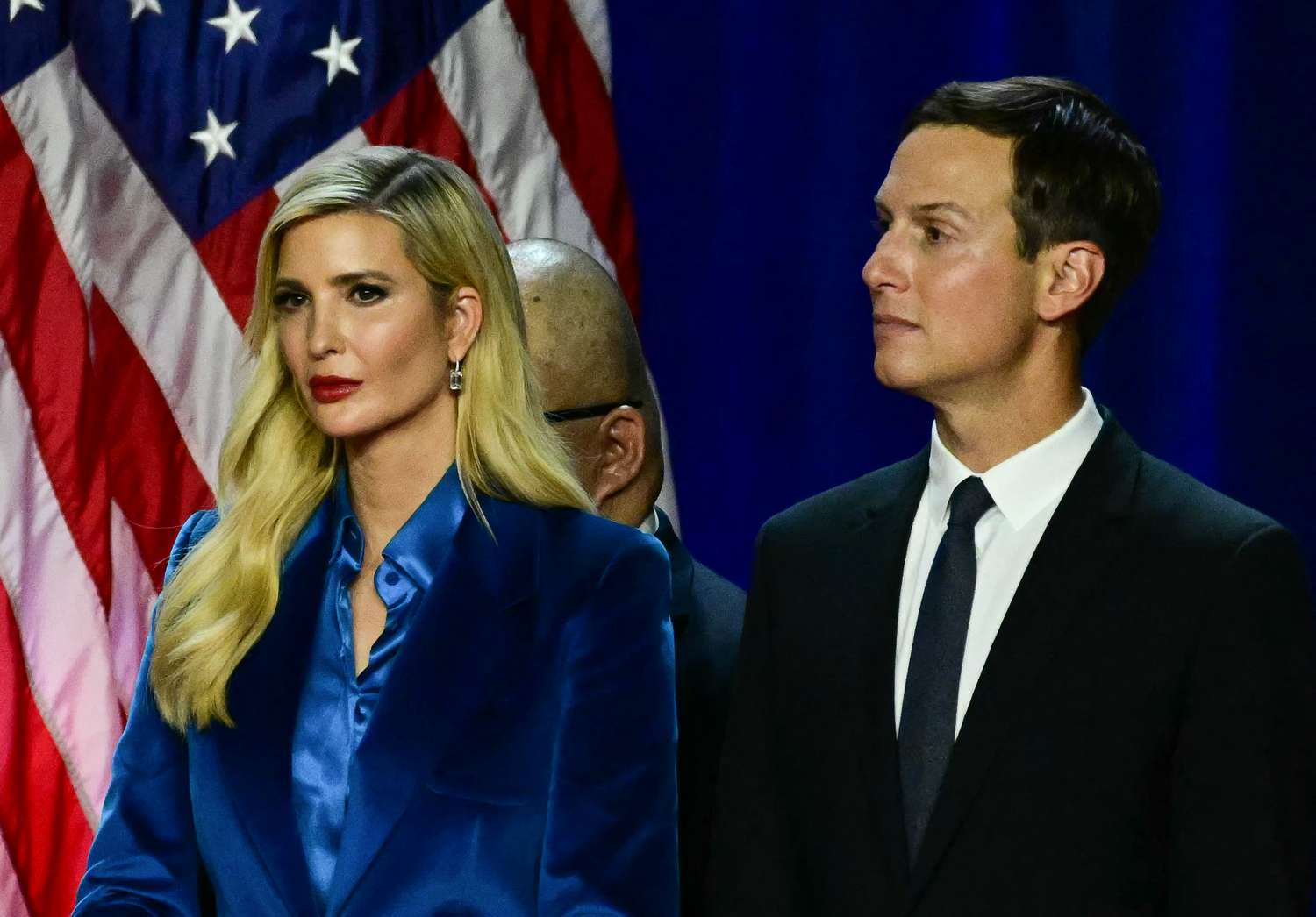 Jared Kushner and his wife, Ivanka Trump, in Florida in November. 