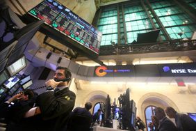 The trading floor inside the Stock Exchange building after renovations in 2010