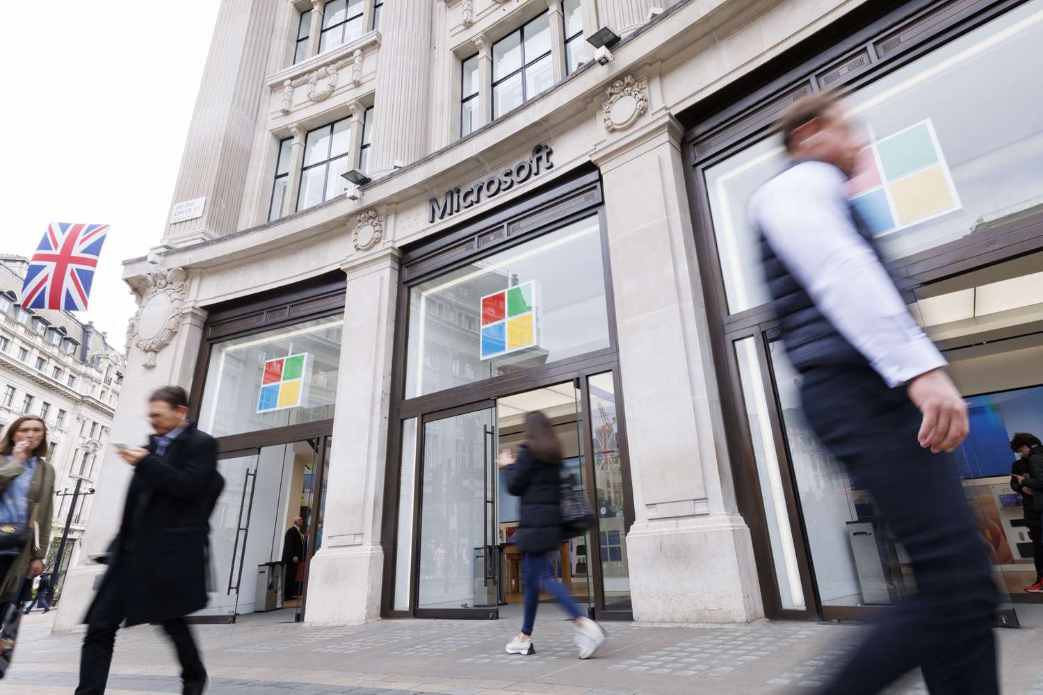 Microsoft Experience Centre in Oxford Circus, London, England