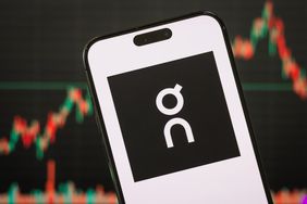 On Holding AG logo is displayed on a smartphone screen