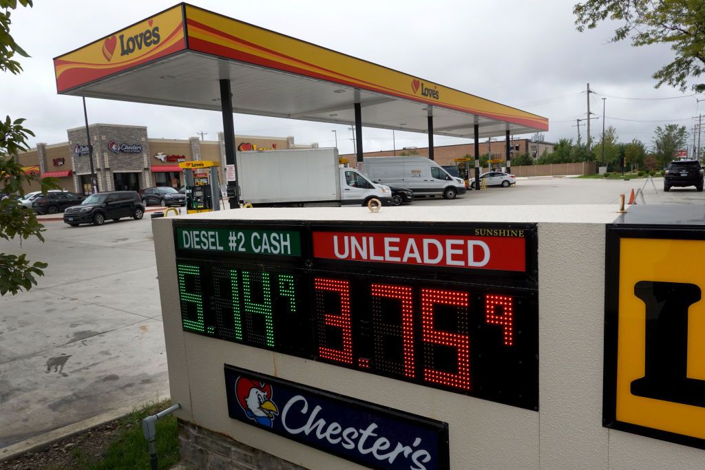 Prices at a Gas Station