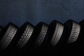 Row of tires