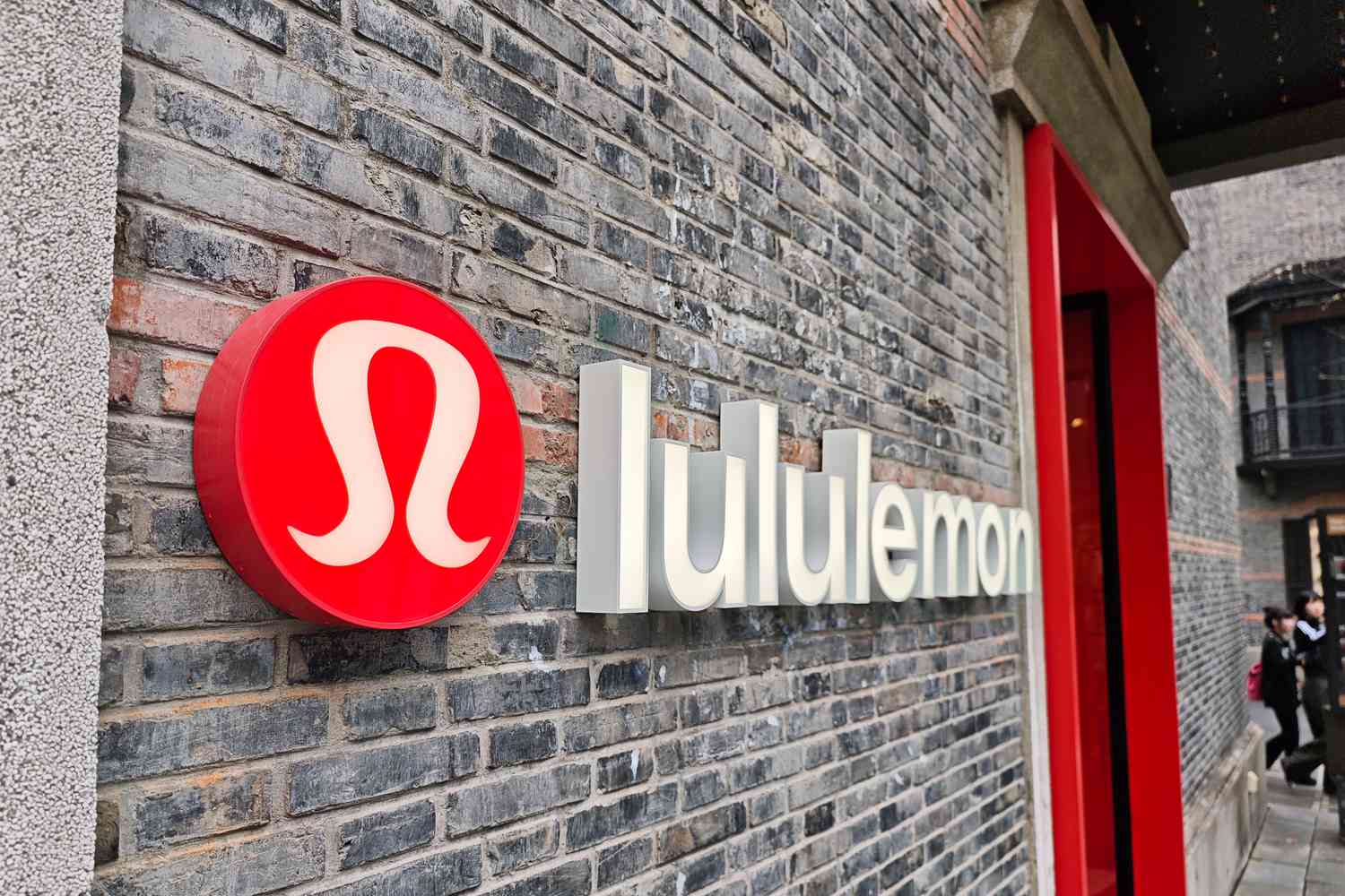 A Lululemon store in Shanghai earlier this month. 