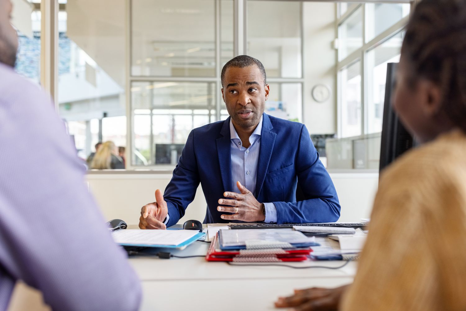 A financial advisor explains how a sell-to-close order will affect their client's stock portfolio and offers options.