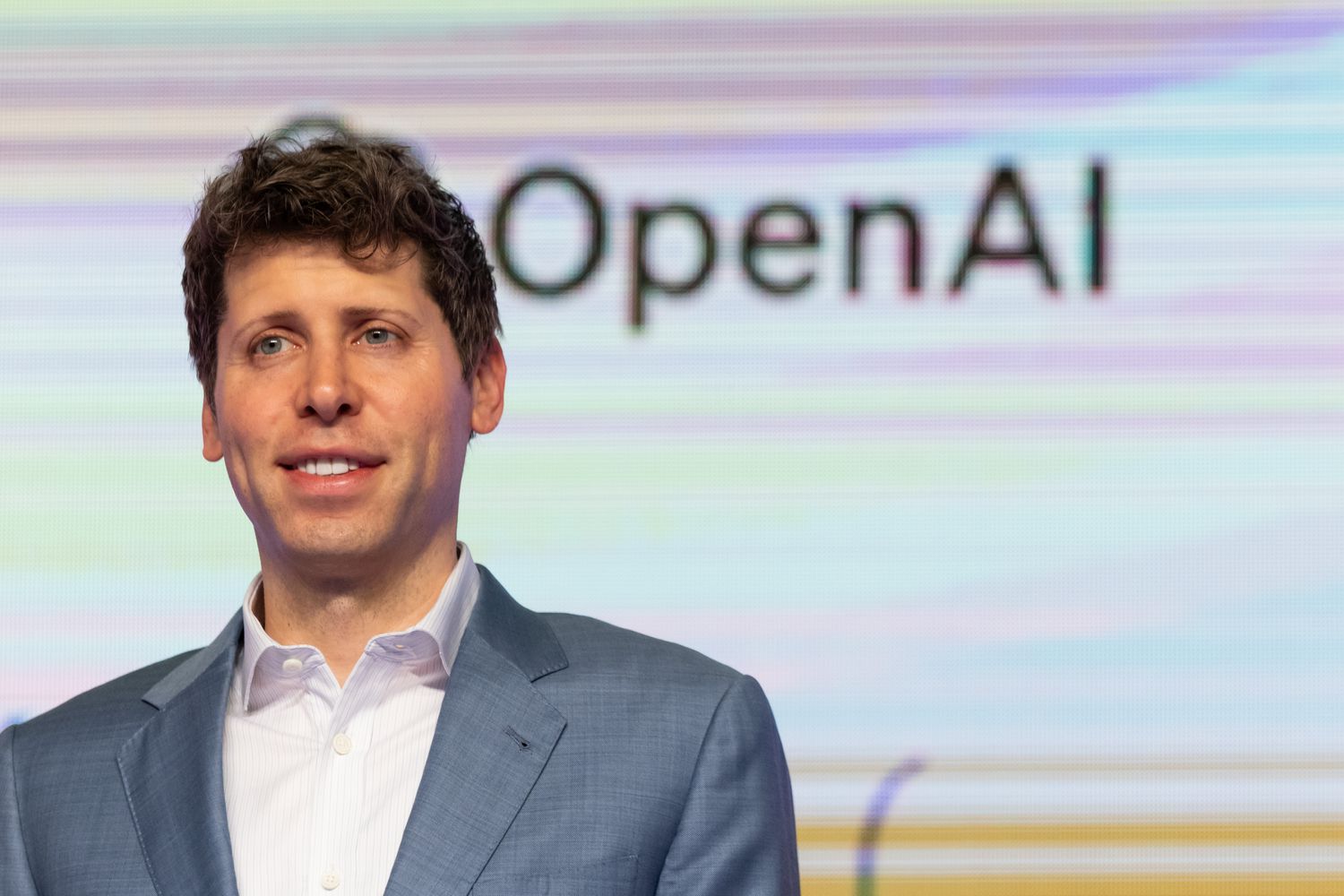OpenAI CEO Sam Altman at an event.