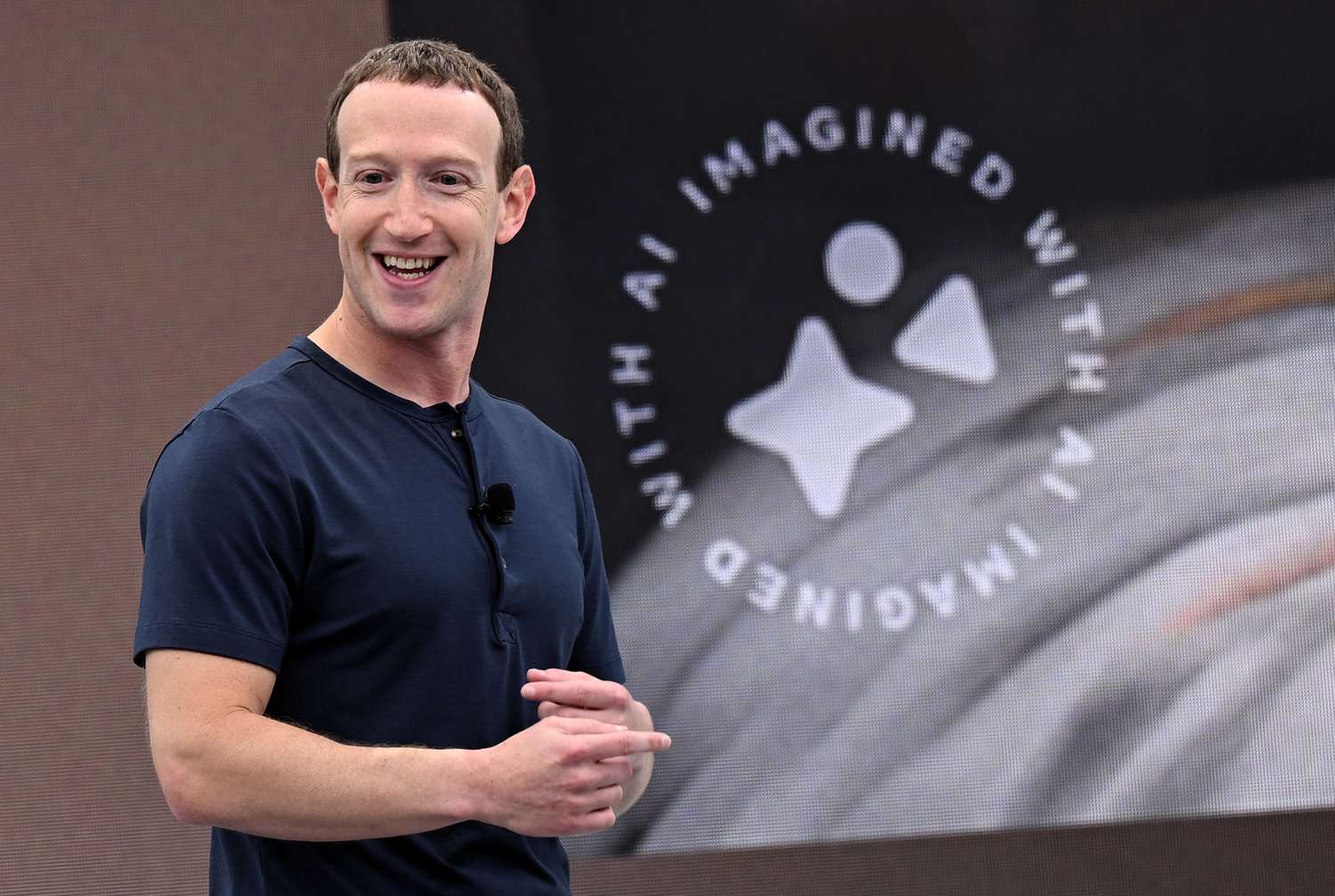 Meta CEO Mark Zuckerberg speaking at Meta Connect event in September. 