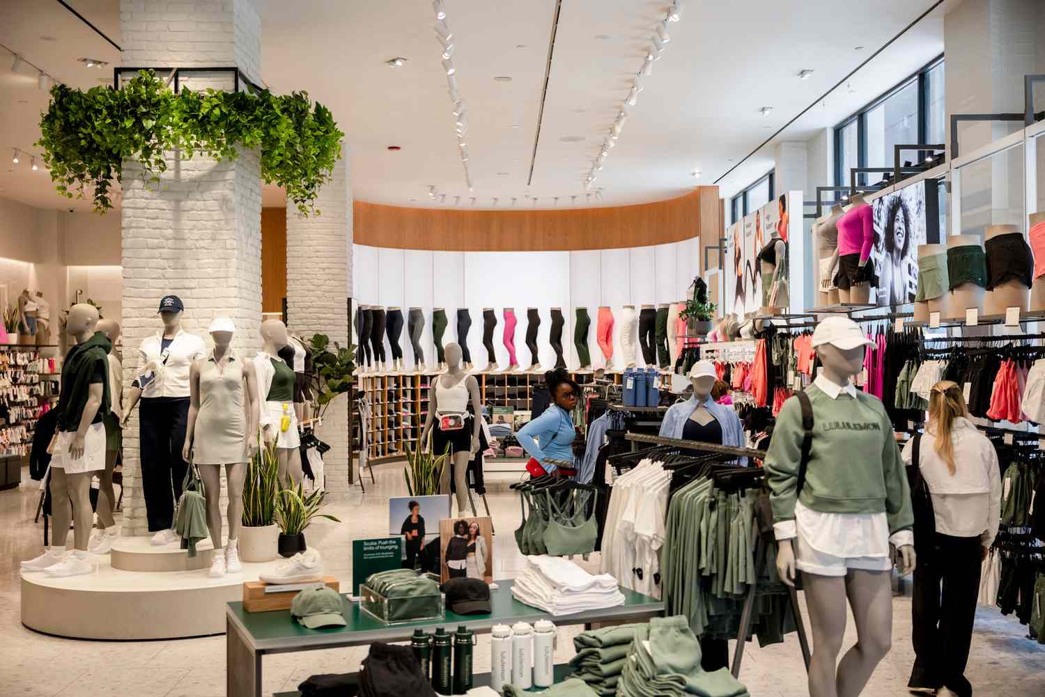 A Lululemon store in New York City