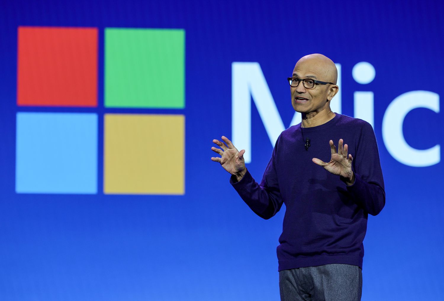  Microsoft CEO Satya Nadella.