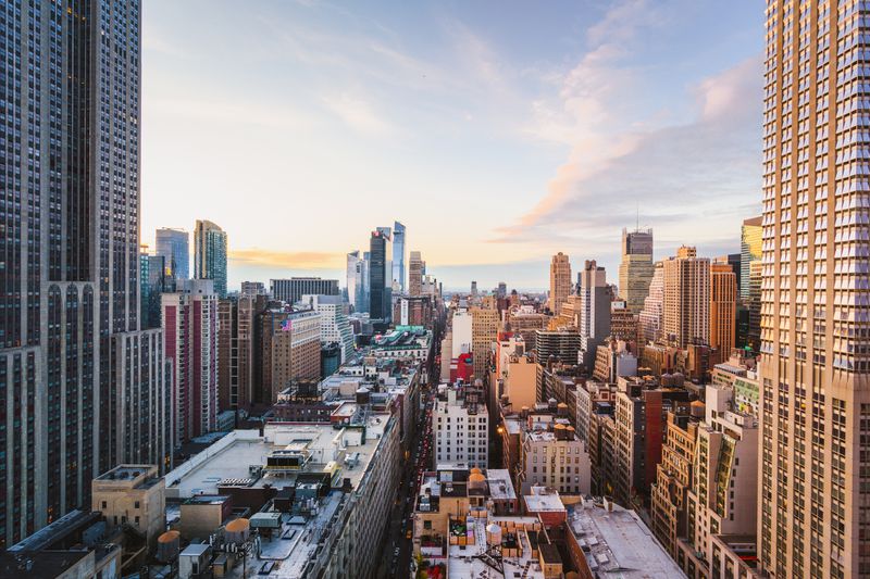 midtown manhattan skyline view