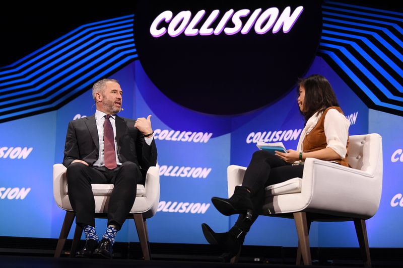 Ripple CEP Brad Garlinghouse at Collision 2022