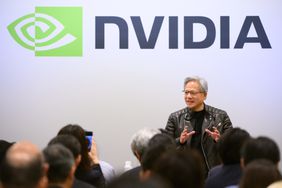 Nvidia CEO Jensen Huang at the Nvidia AI Summit Japan in Tokyo, Japan, on Nov. 13, 2024