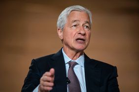 JPMorgan Chase CEO Jamie Dimon speaks.