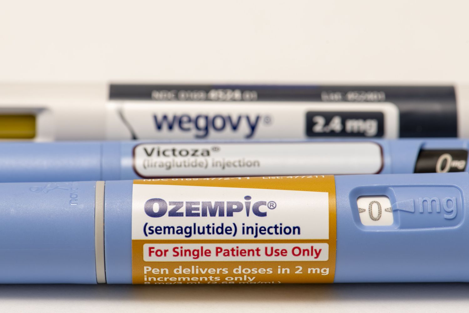 Ozempic, Victoza and Wegovy