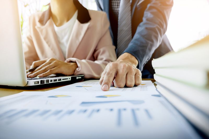 Business People Working at Office