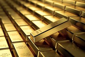 Stacked Gold Bars